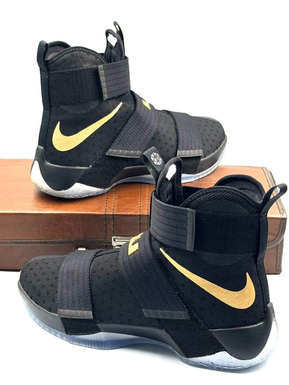 Nike LeBron Soldier 10 iD 'Black Gold'